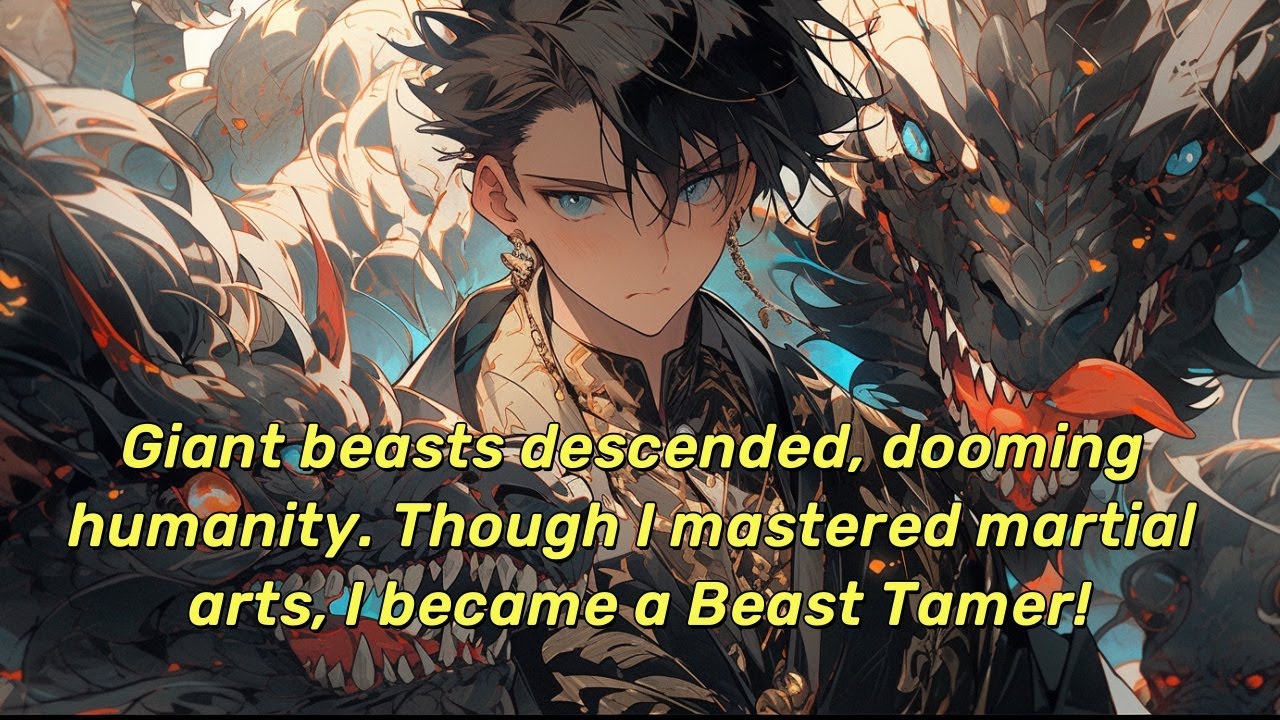 Giant beasts descended, dooming humanity. Though I mastered martial arts, I became a Beast Tamer!