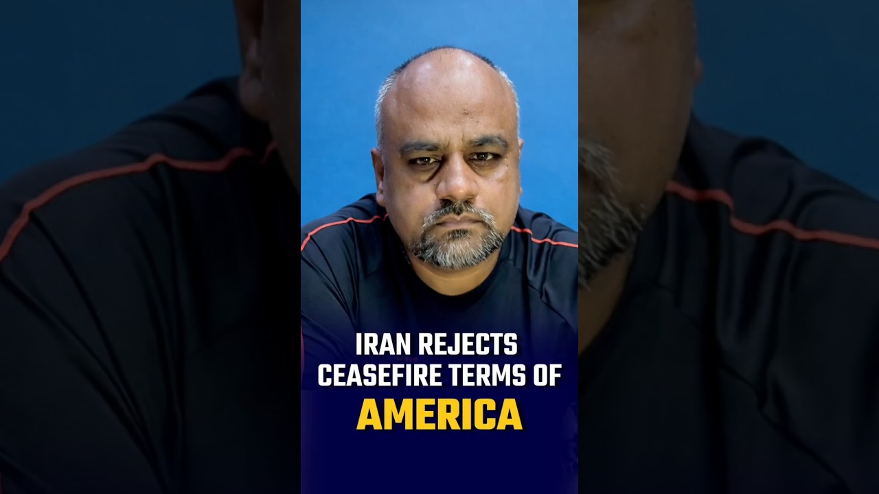 Iran Rejects U S Ceasefire Plan, Set his own terms for ceasefire #iran  #iranisraelwar #trump