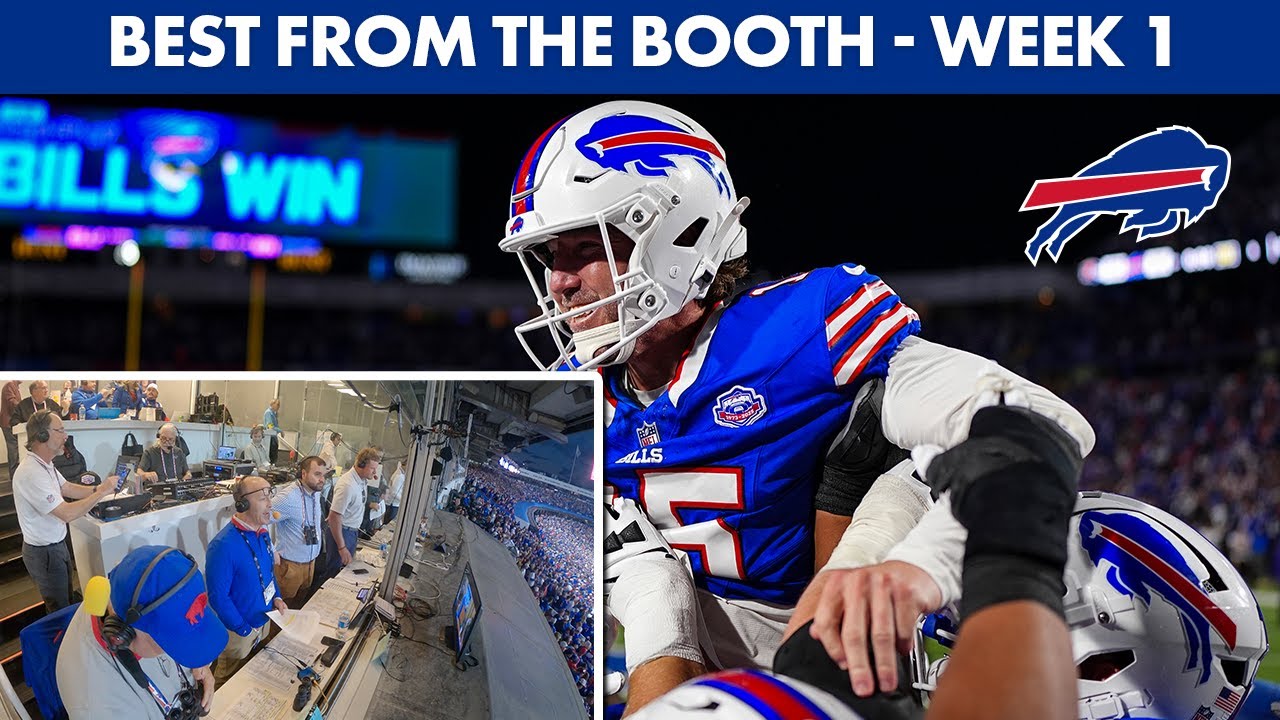Watch The Bills Comeback Win From The Broadcast Booth! | Buffalo Bills