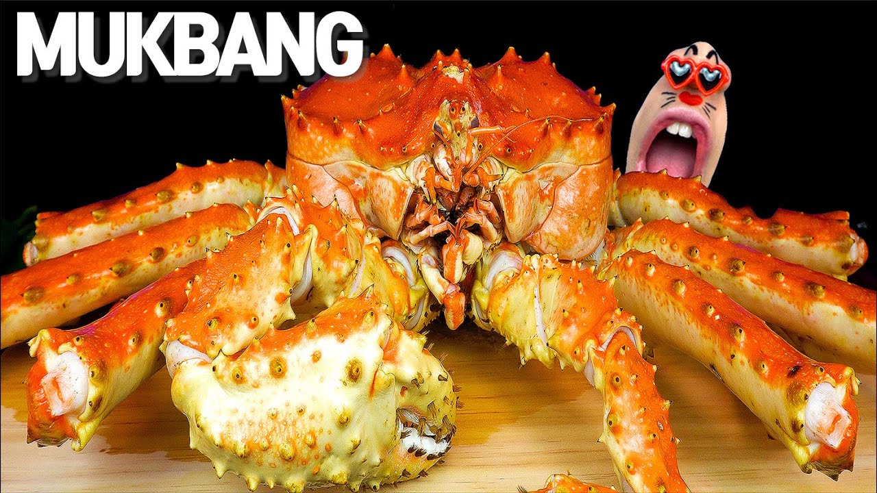 [MUKBANG] гигантский камчатский краб