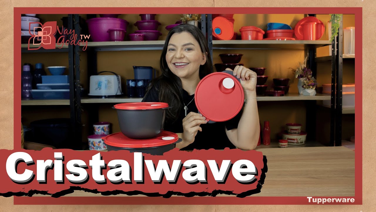 DICA PARA COZINHAR NO MICROONDAS | Use a Linha Cristalwave Tupperware | Nay Godoy Tw
