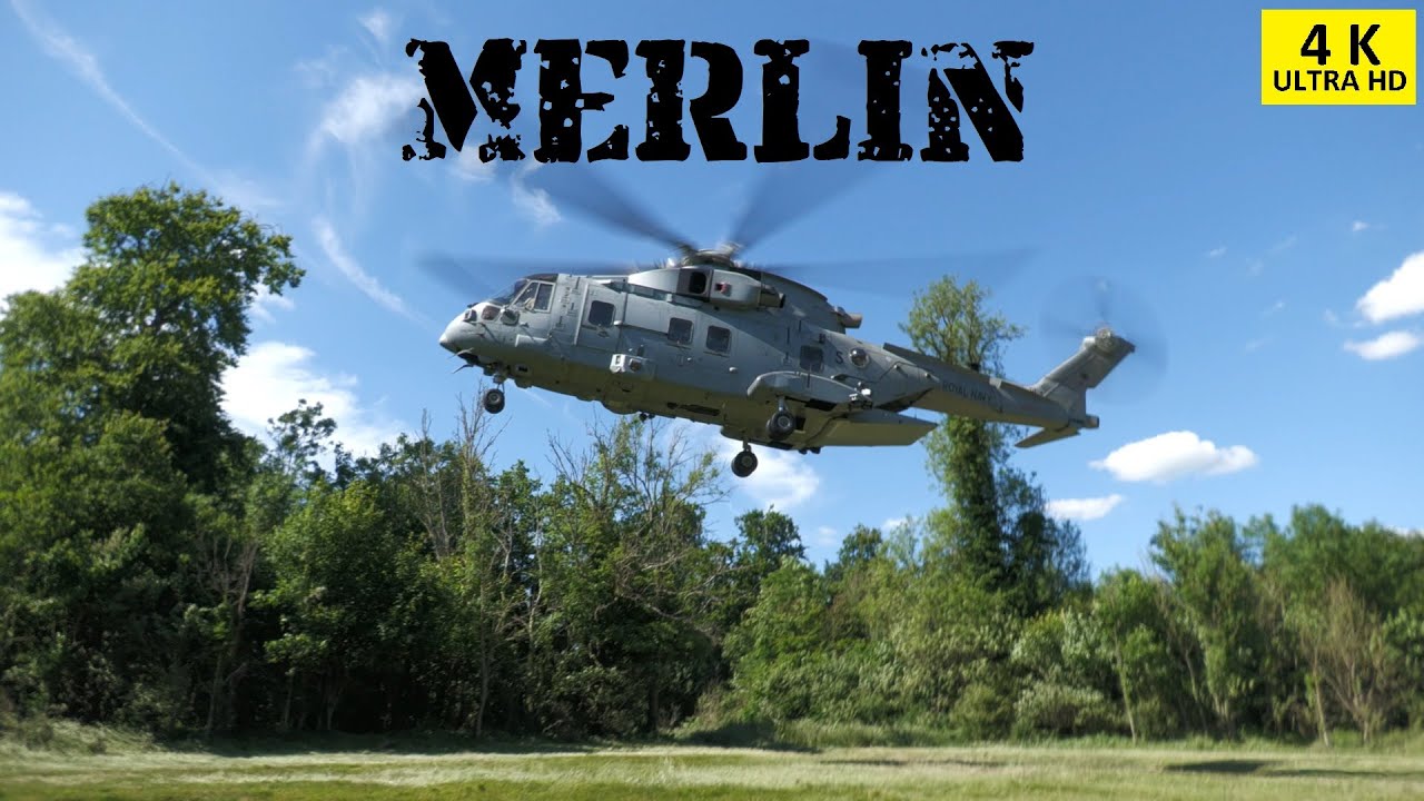 Getting shotblasted by taking off Royal Navy Merlin Helicopter Victor 52 Sandgestrahlt vom Heli