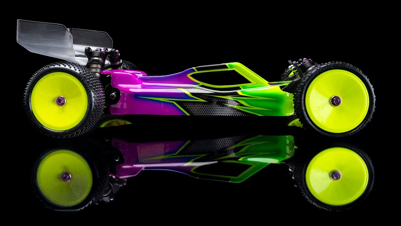 Xray XB2 2023 - A few laps on the new carpet with JC Pin Swag Tires