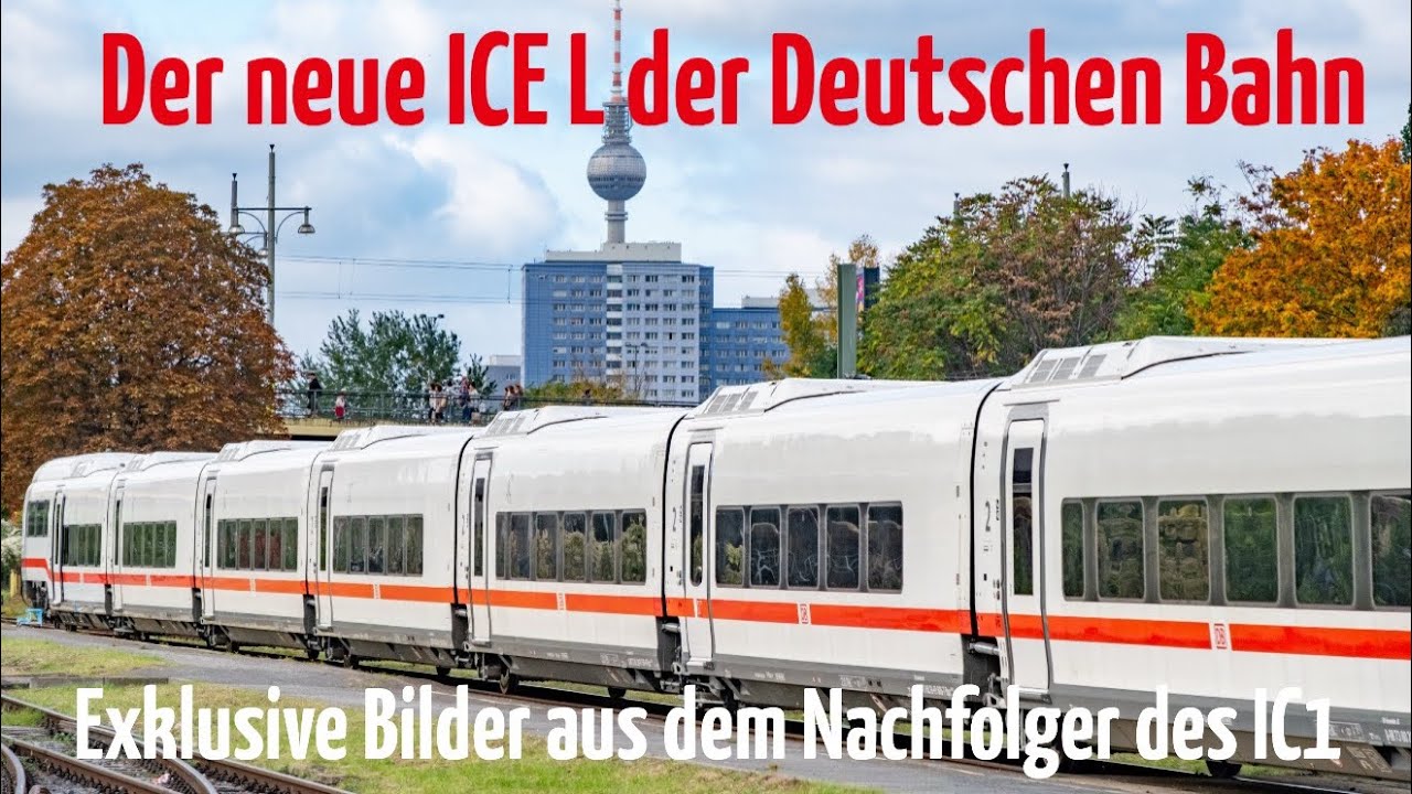 Der neue ICE L der Deutschen Bahn – Exklusiver Einblick in den Zug der Zukunft!