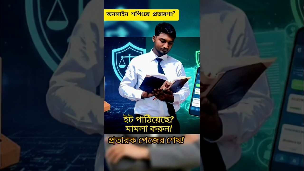 অনলাইন শপিং প্রতারণা? টাকা ফেরত পাওয়ার আইন | জাতীয় ভোক্তা অধিকার সংরক্ষণ অধিদপ্তর”