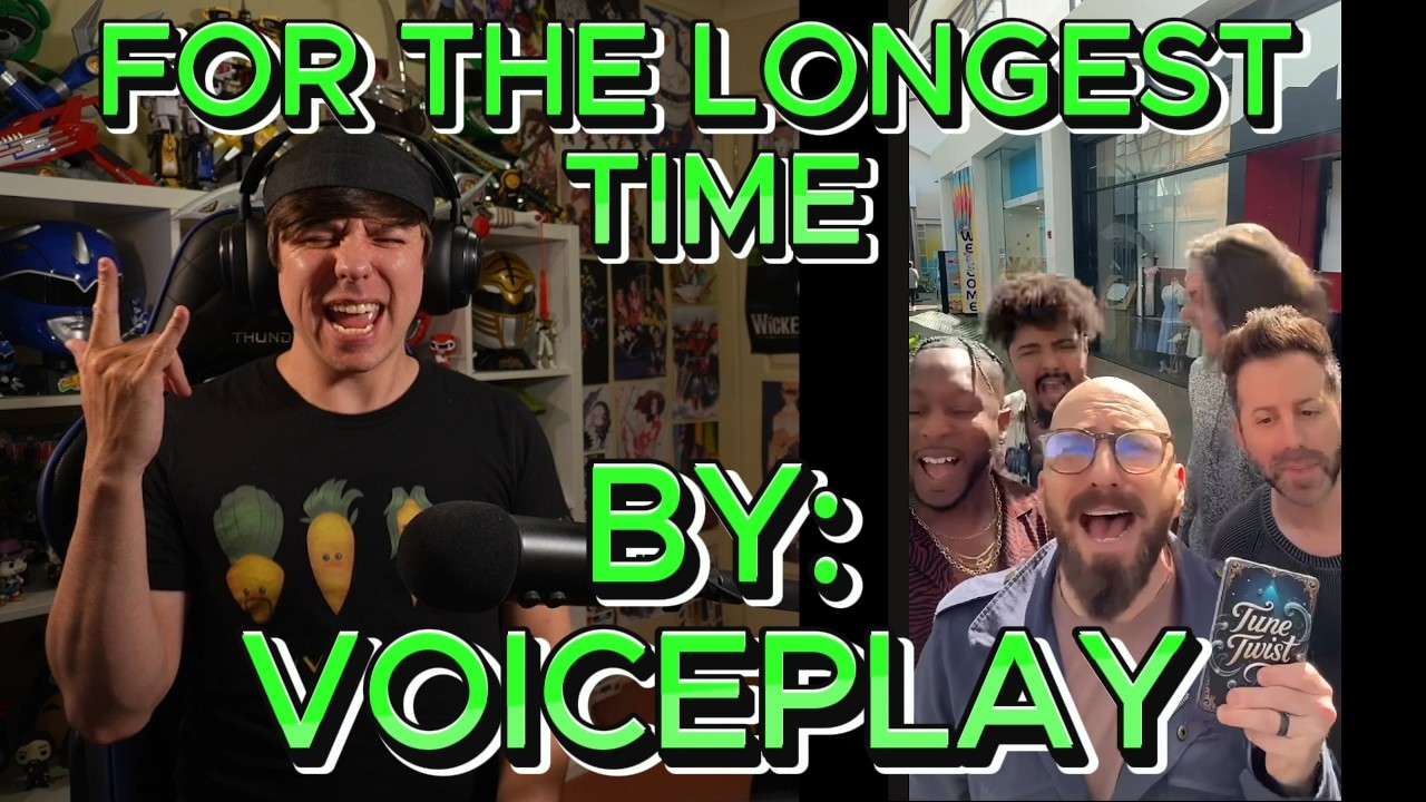 Только Voiceplay мог до этого додуматься!!!!! Слепая реакция на Voiceplay - Долгое время