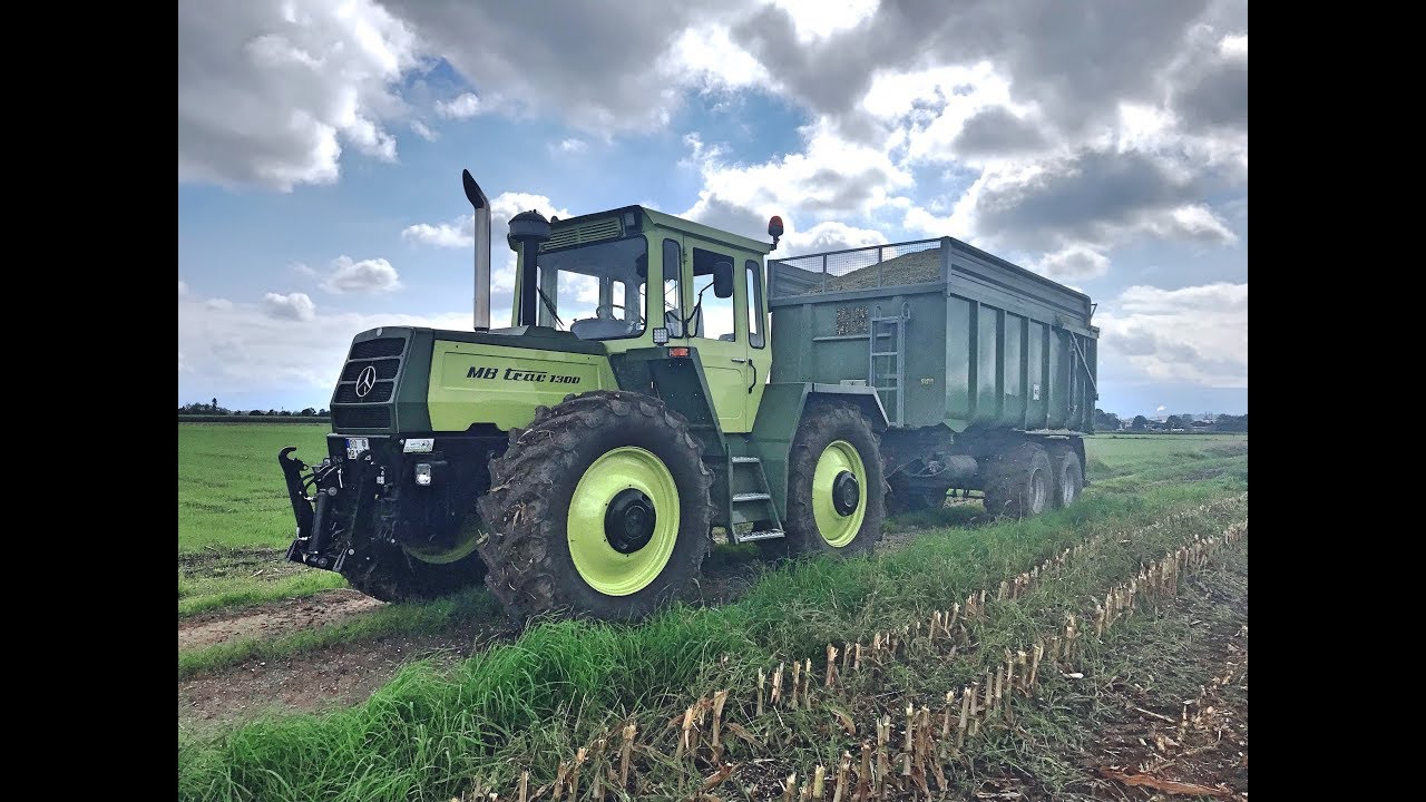 MB Trac 1300 Maisernte 2018 Soundvideo