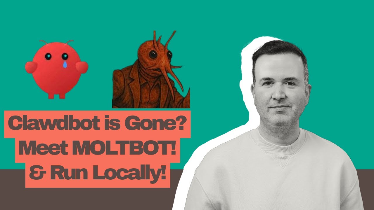 Clawdbot is now MOLTBOT! 🚨 + Run it LOCALLY with Ollama!