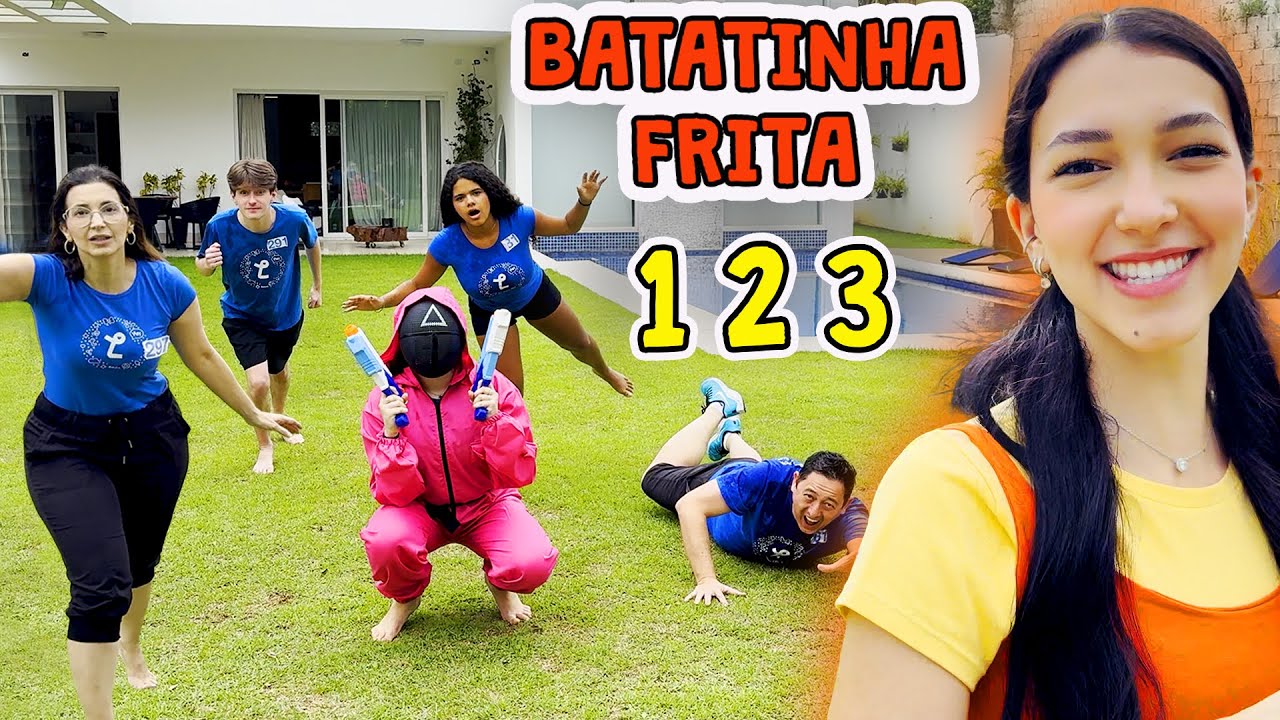 JOGAMOS BATATINHA FRITA 123 NA VIDA REAL * Round 6 Temporada 2