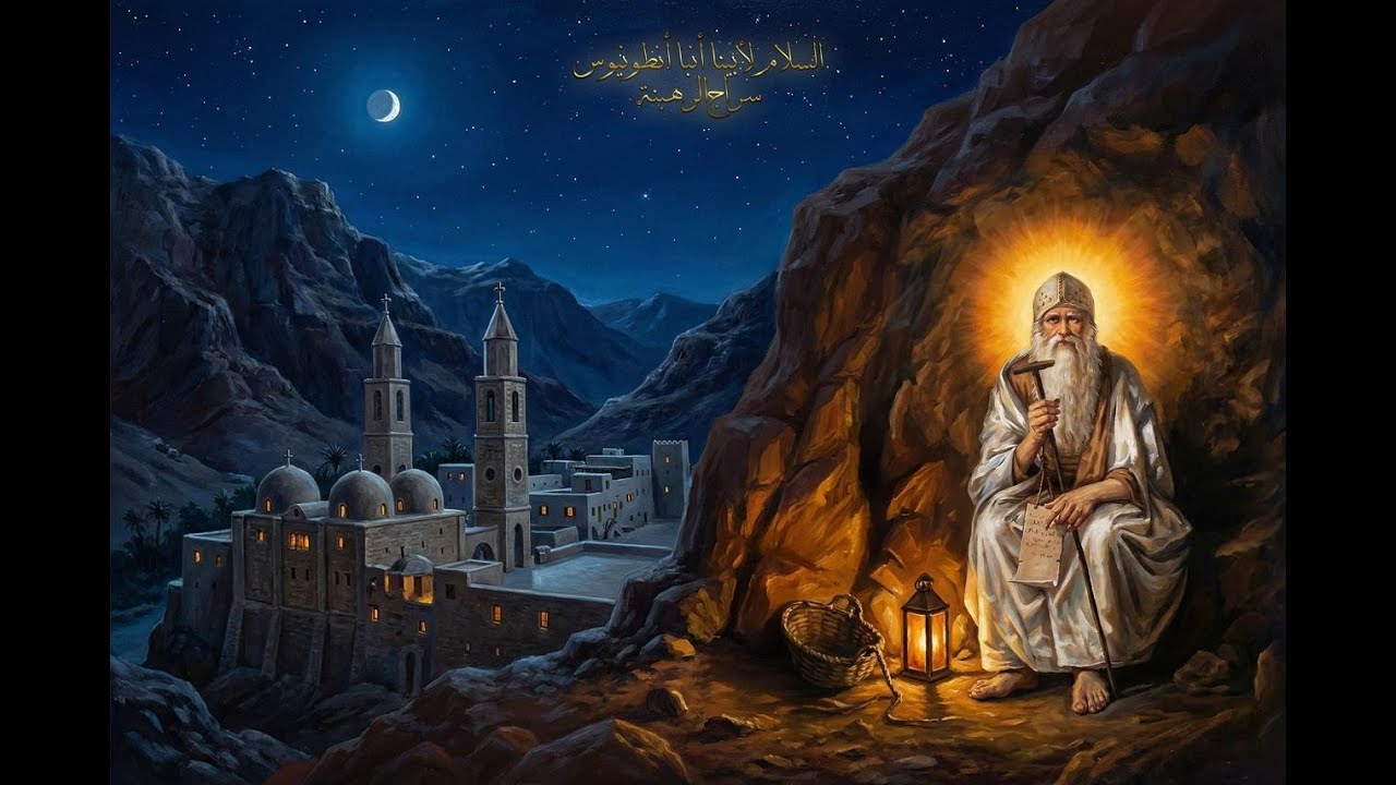 صلاة العشية من نهضة القديس العظيم الأنبا أنطونيوس