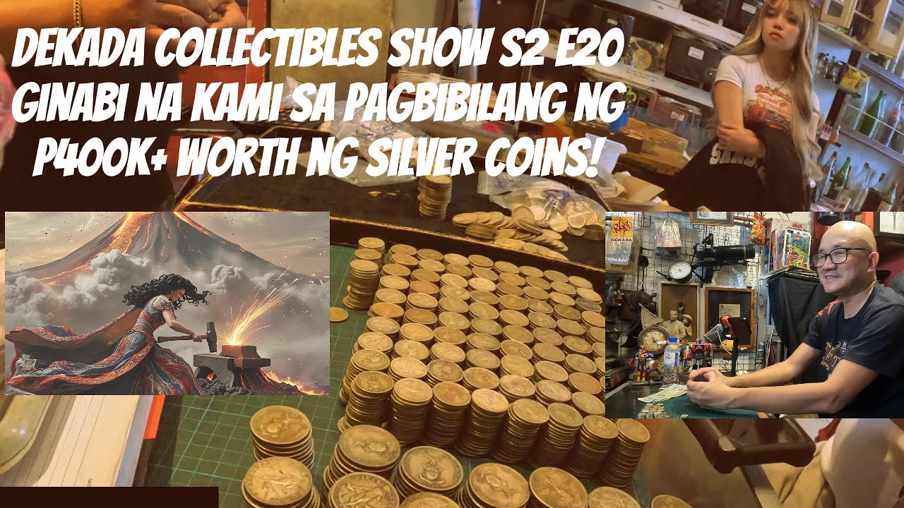 Dekada Collectibles Show S2 E20: Ginabi kami sa Pagbibilang ng P400k+ worth ng USPI SILVER COINS!
