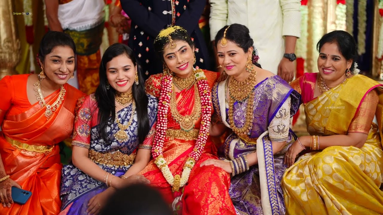 VASUPALLI GANESH KUMAR'S SON SURYA'S WEDDING CELEBRATIONS | SURYA WEDS RASI | SNIPERSHOTZ | 4K |