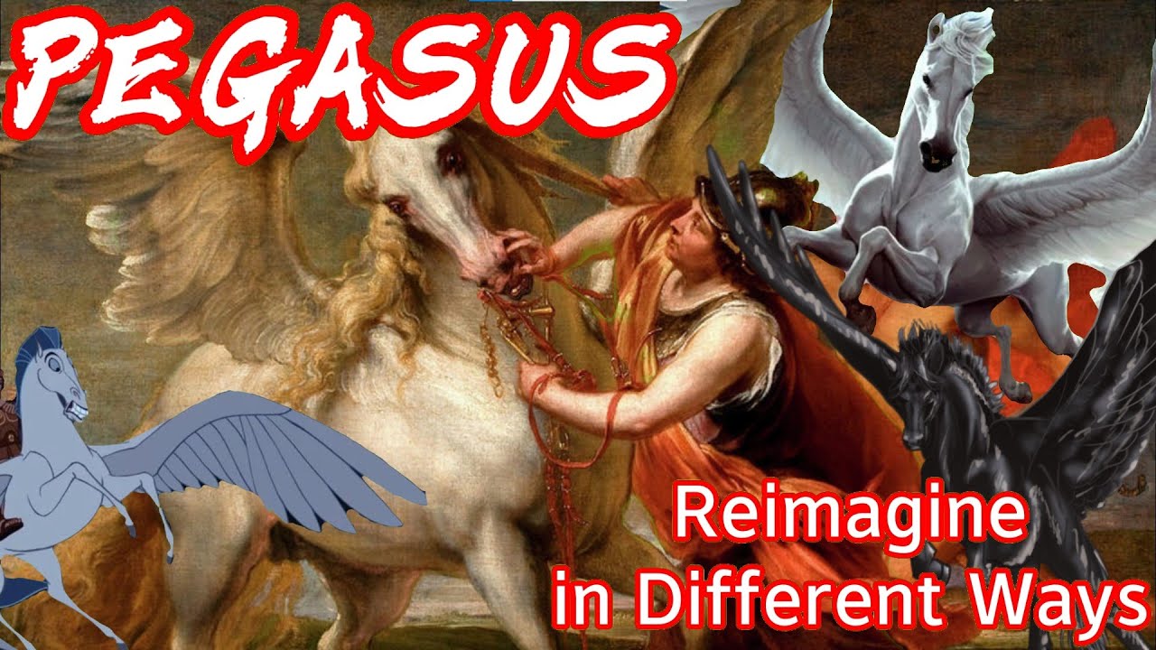 Pegasus : Different Interpretations in Greek Mythology & Modern Culture | Logos, Films, Video Games