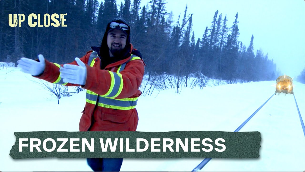 Stranded in the Frozen Wilderness as the Heater Breaks Down | Extreme Ice Railroad | Up Close
