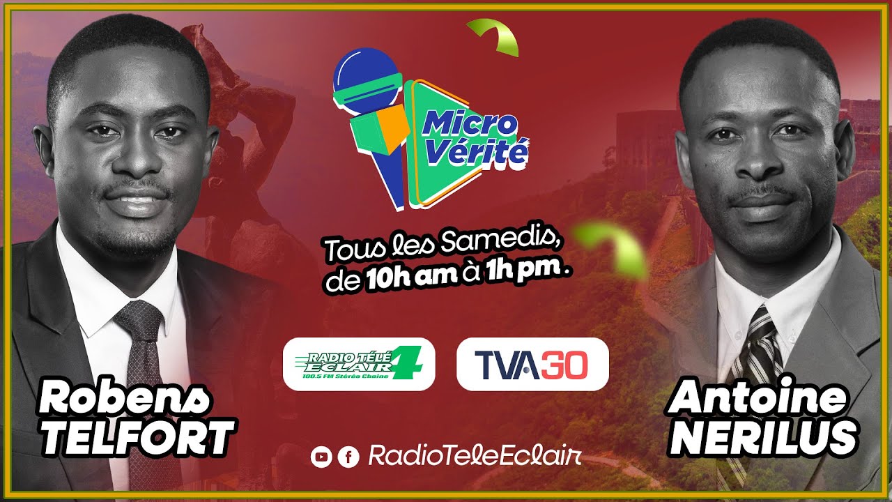 MICRO VÉRITÉ ÉDITION SPÉCIALE ( 4 JANVIER 2025 )  Radio Télé Éclair