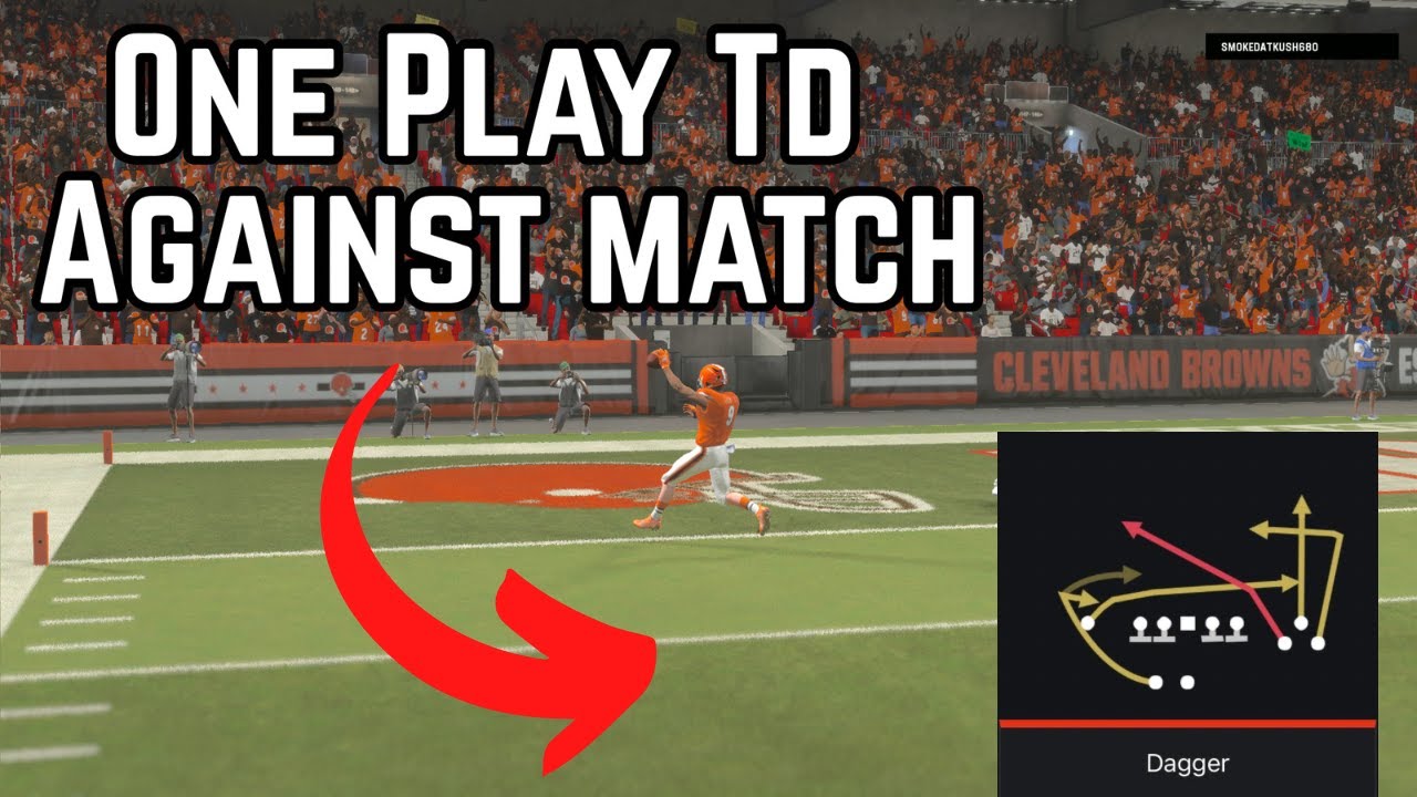 How To Beat Match Coverage With This Money Play! -Madden 23