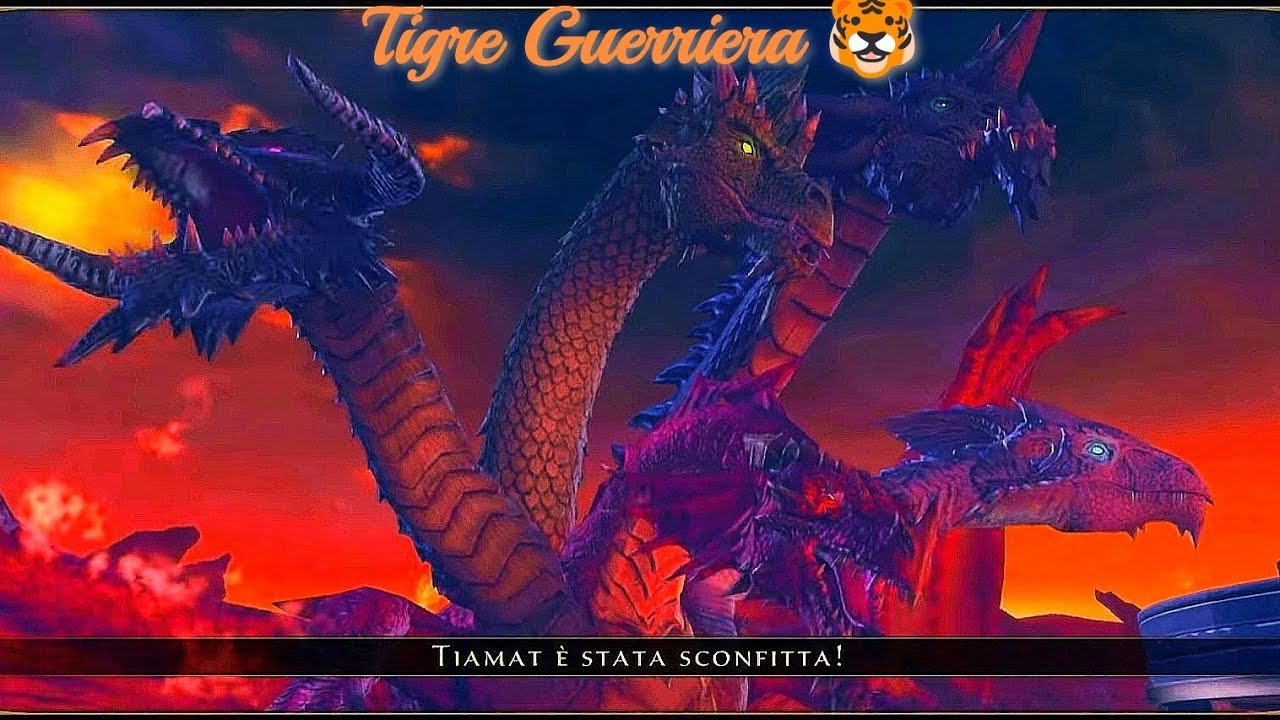 Neverwinter 🐯 Tiamat Il Drago Leggendario 🐉 Epic Dungeon Battle ⚔️🛡️