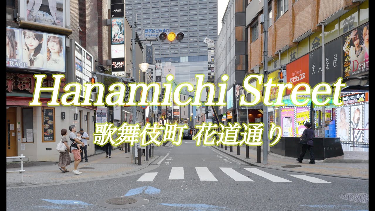 A Day Walk in Hanamichi Street | Kabukicho Shinjuku, Tokyo Japan