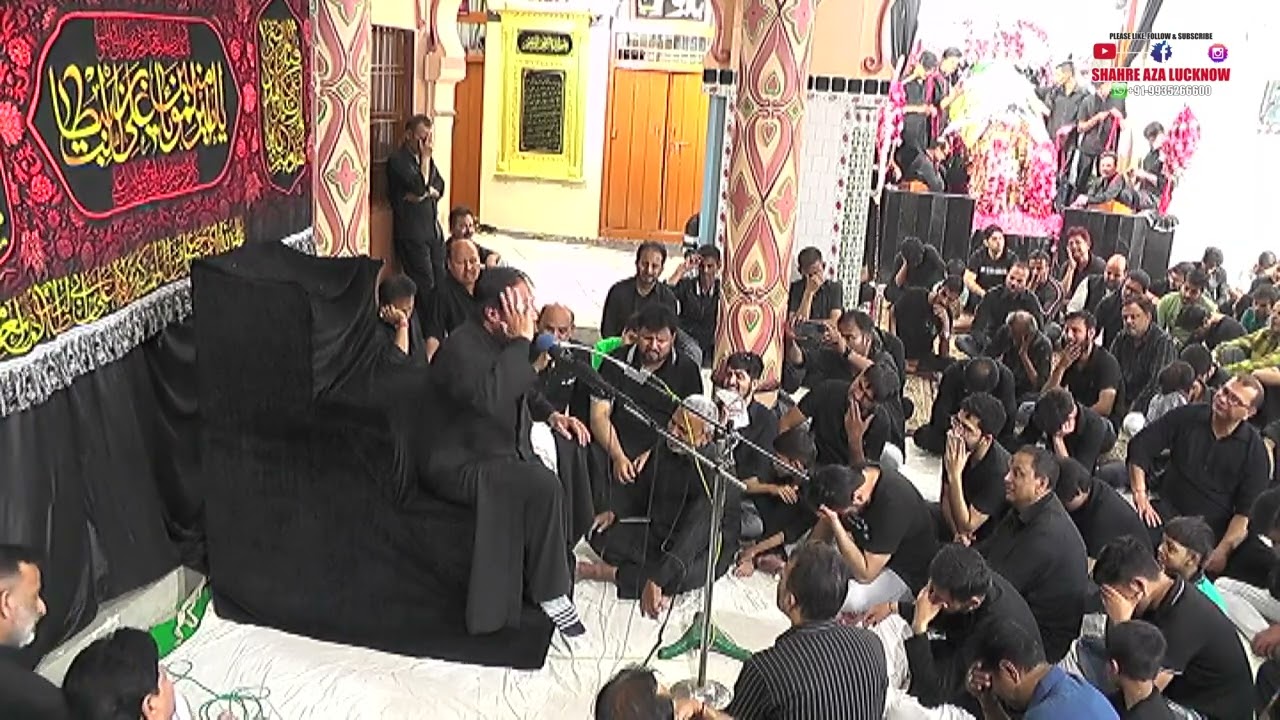 19 RAMZAN 1445 HIJRI TABOOT MAULA ALI a s  SHABEEHE NAJAF MAULANA JAFAR ABBAS SAHEB