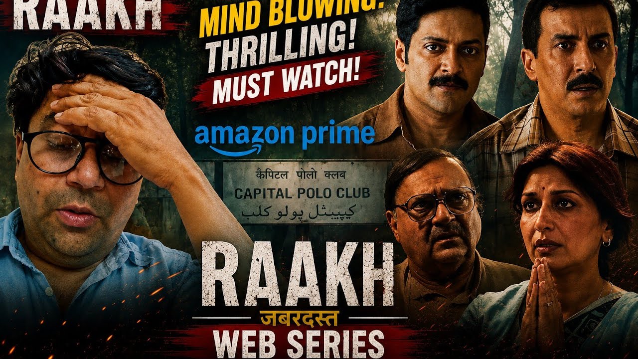 RAAKH review  II THRILLER  II Raakh Web Series (2026) Explained in Hindi 🤯⚠️❓