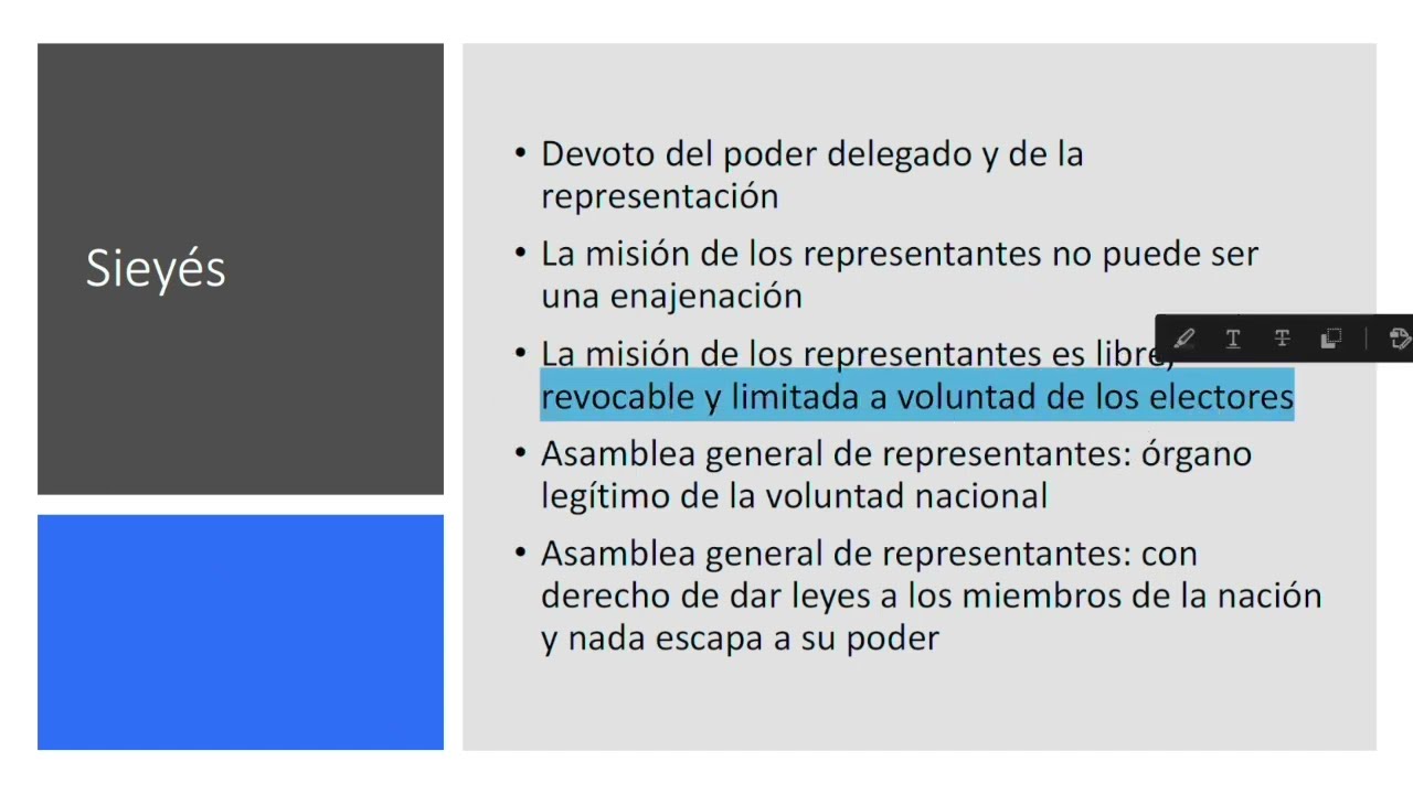 Sieyés y el Poder Constituyente