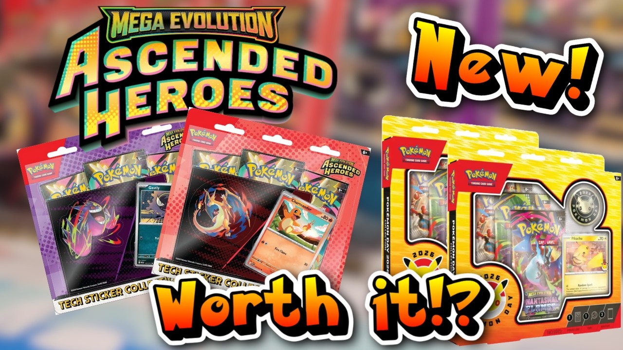 Can we get our first SiR from Ascended Heroes?! + Opening new Pokémon Day Collection Box