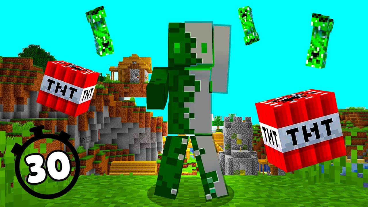 Minecraft, de Fél Percenként MEGTÁMAD a Játék!