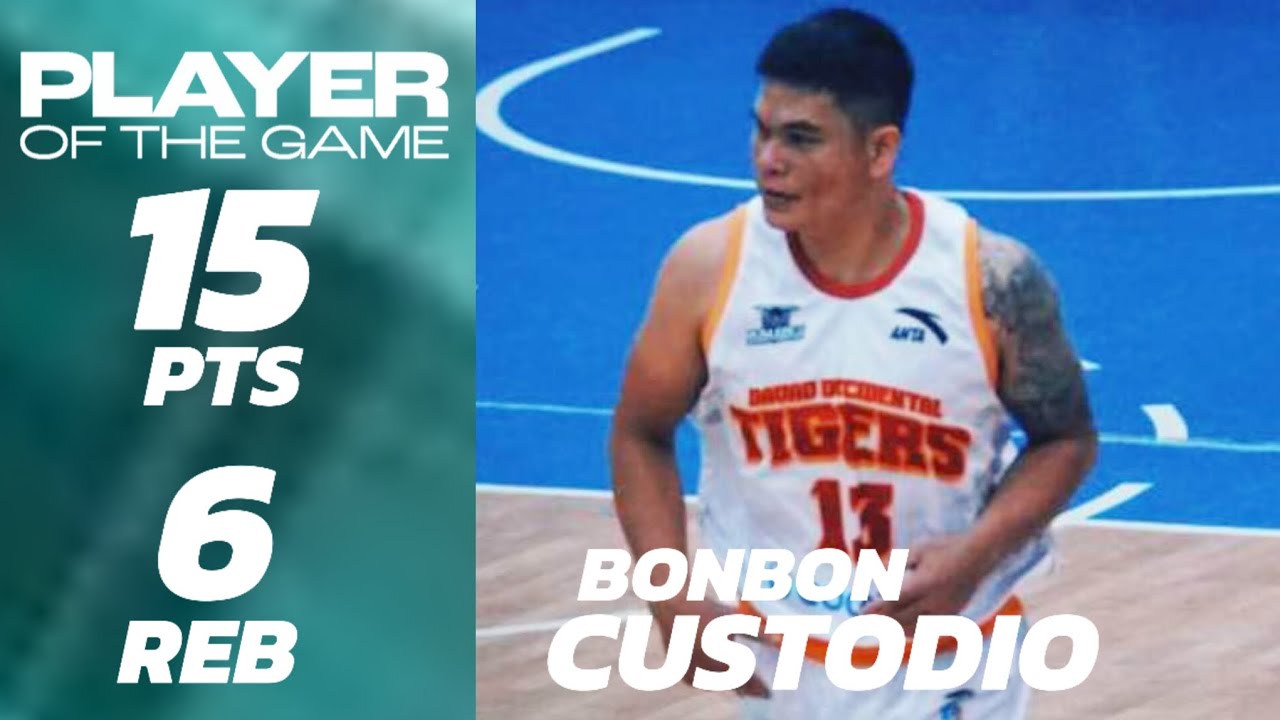 BONBON CUSTODIO, PLAYER OF THE GAME, 15 PTS 6REB vs. MANILA SV BATANG SAMPALOC | MPBL REGULAR SEASON