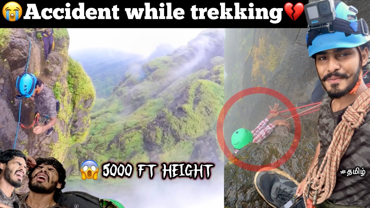 😭Accident while trekking💔😱5000ft height but no space for legs😰| Episode - 12 | TTF | bhairavgad fort