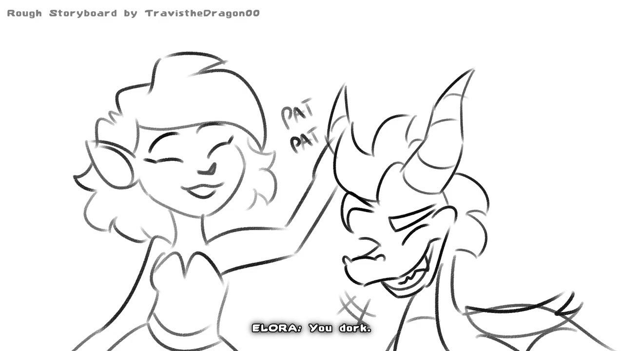 Spyro and Elora Cutscene (Animatic) | Spyro Crisis in Chronolia
