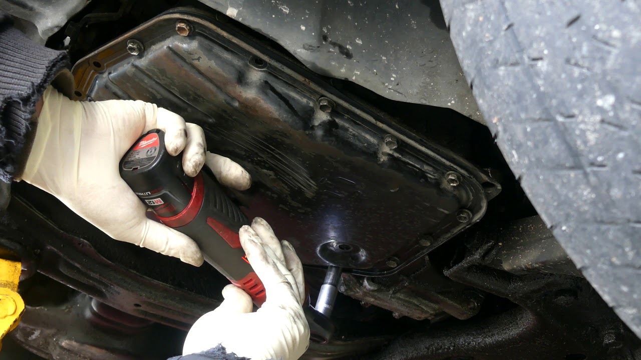 98- 04 Toyota corolla transmission filter change