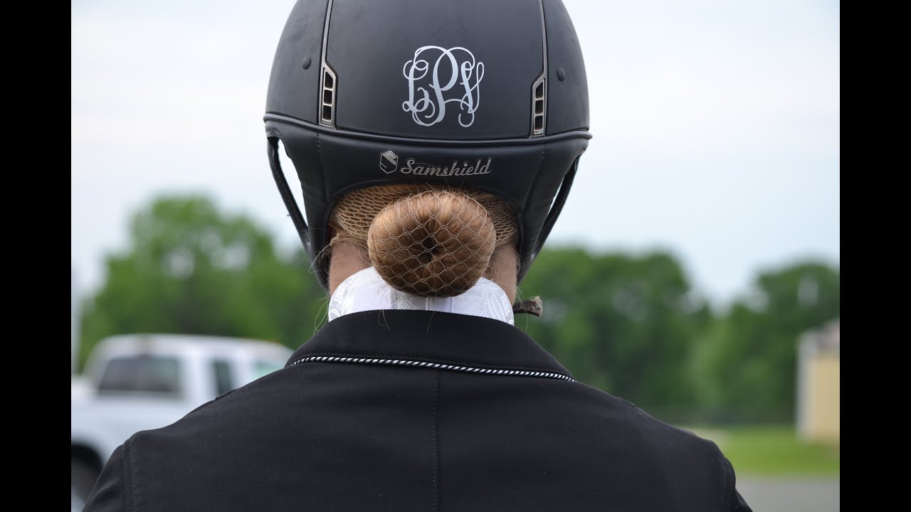 How To: Quick and Easy Horse Show Hair Bun for Dressage Riders