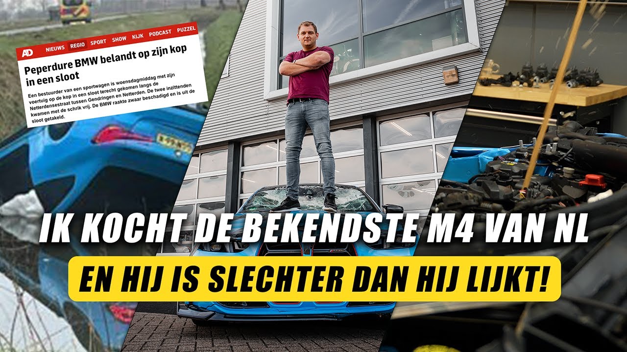 Ik kocht DE BEKENDSTE (schade) M4 van NL! En hij is SLECHTER dan hij lijkt!!