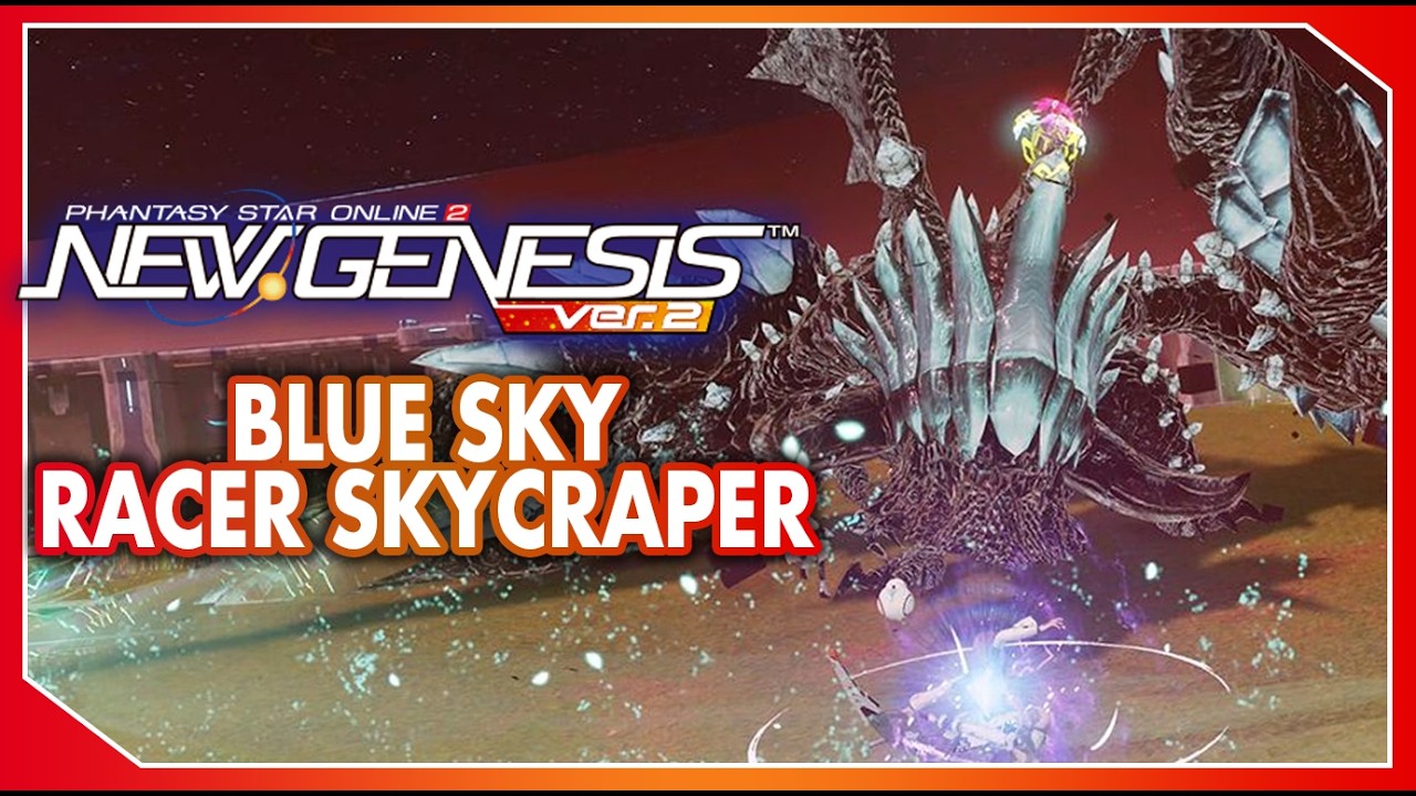 Drill: Blue Sky Racer Skyscraper, Legendado PT-BR | PSO2NGS