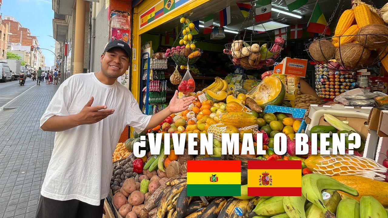 Explorando el BARRIO de BOLIVIANOS en España 🇪🇸🇧🇴