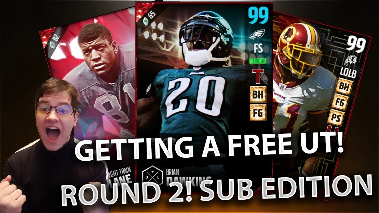 GETTING A FREE ULTIMATE TICKET ROUND 2! SUB EDITION! FAN APPRECIATION PROMO! - Madden 17 Live Stream
