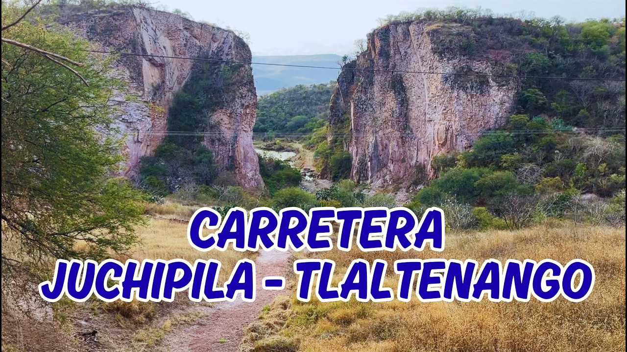 Viaje en carretera de Juchipila a Tlaltenango | Ruta escénica en Zacatecas 🚗