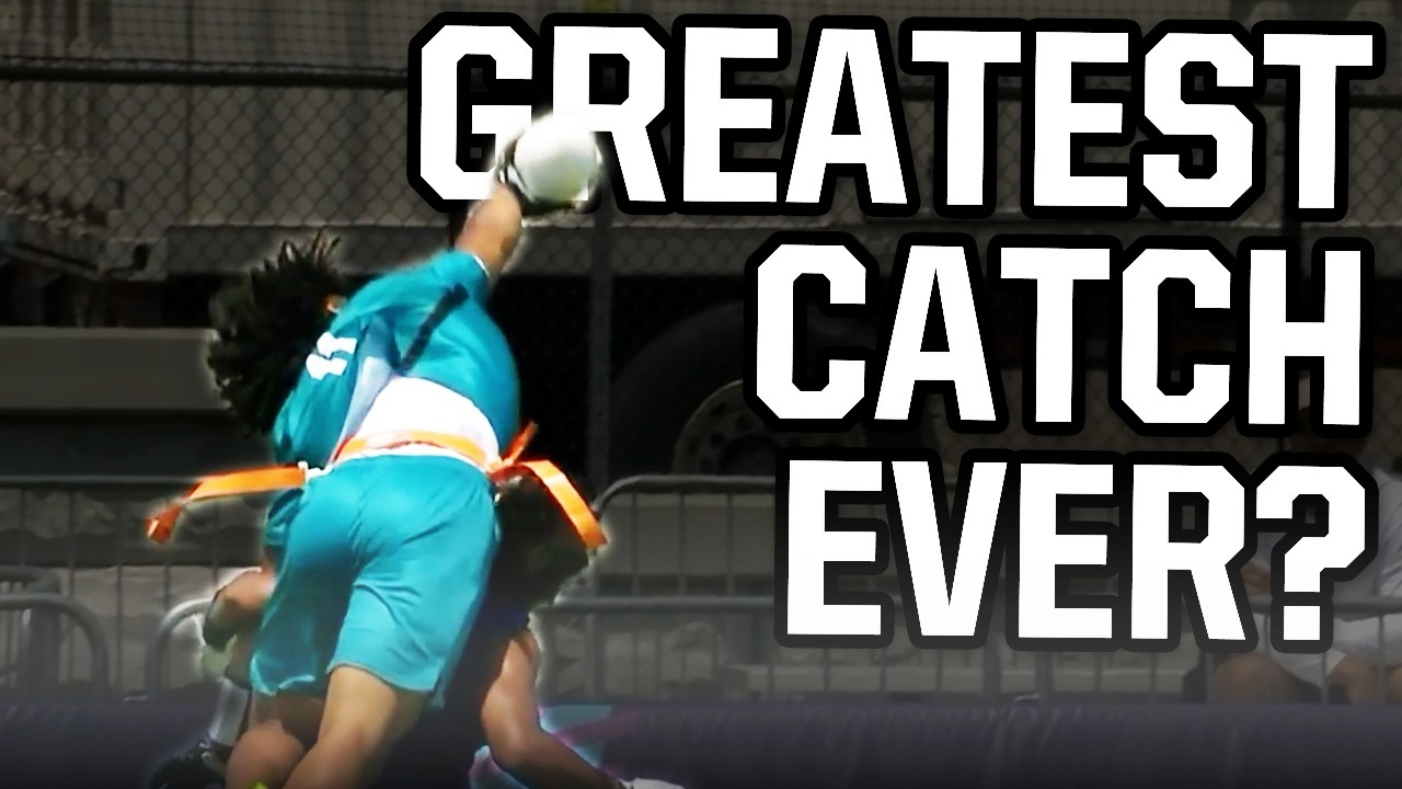 14-year-old flag football star makes a catch you have to see | Things You Missed