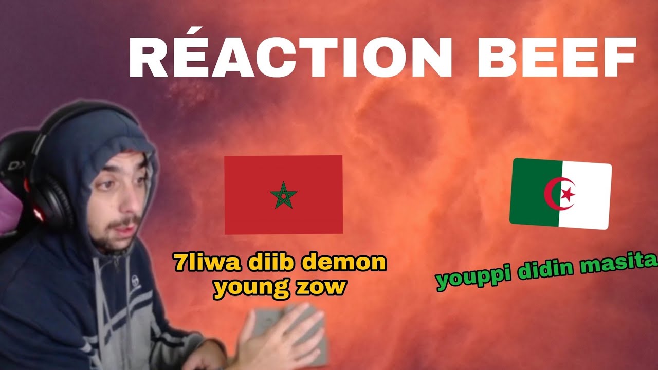 SABIRI R&Eacute;ACTION BEEF Maroc vs Alg&eacute;rie ها علاش راب مغربي هربان على جزائري
