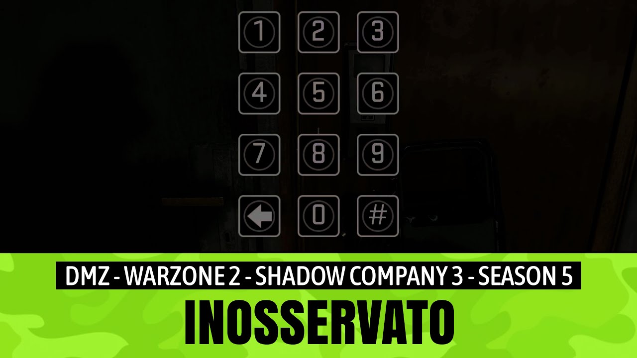 Inosservato | TRAVESTIMENTO | DMZ | S5 | Shadow Company 3 | Warzone 2