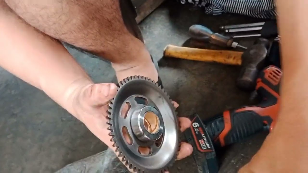 Yamaha Y15改无bearing starter gear