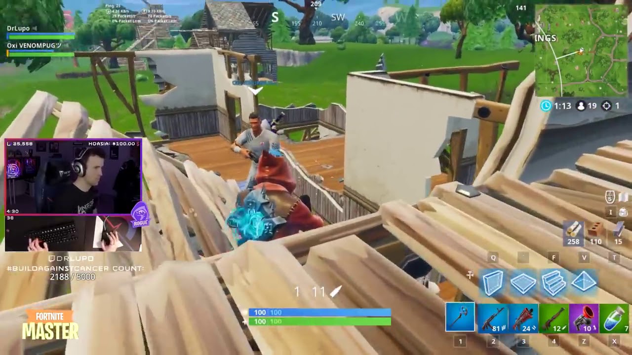 Fortnite Master  Tfue Uses *NEW* Pyramid and RPG EXPLOIT! 