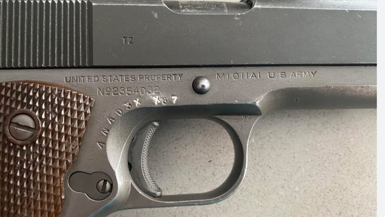 1911 REMINGTON RANCH NA MAY TATAK NA ANAD AT MAY NUMBER NA 779 SA BARREL! MAG KANO ANG PRICE NITO?