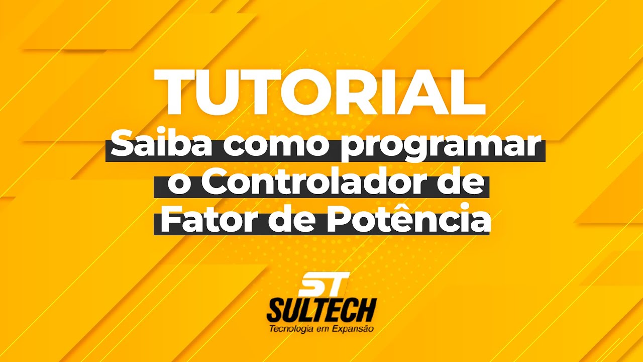 COMO PROGRAMAR O CONTROLADOR DE FATOR DE POTÊNCIA