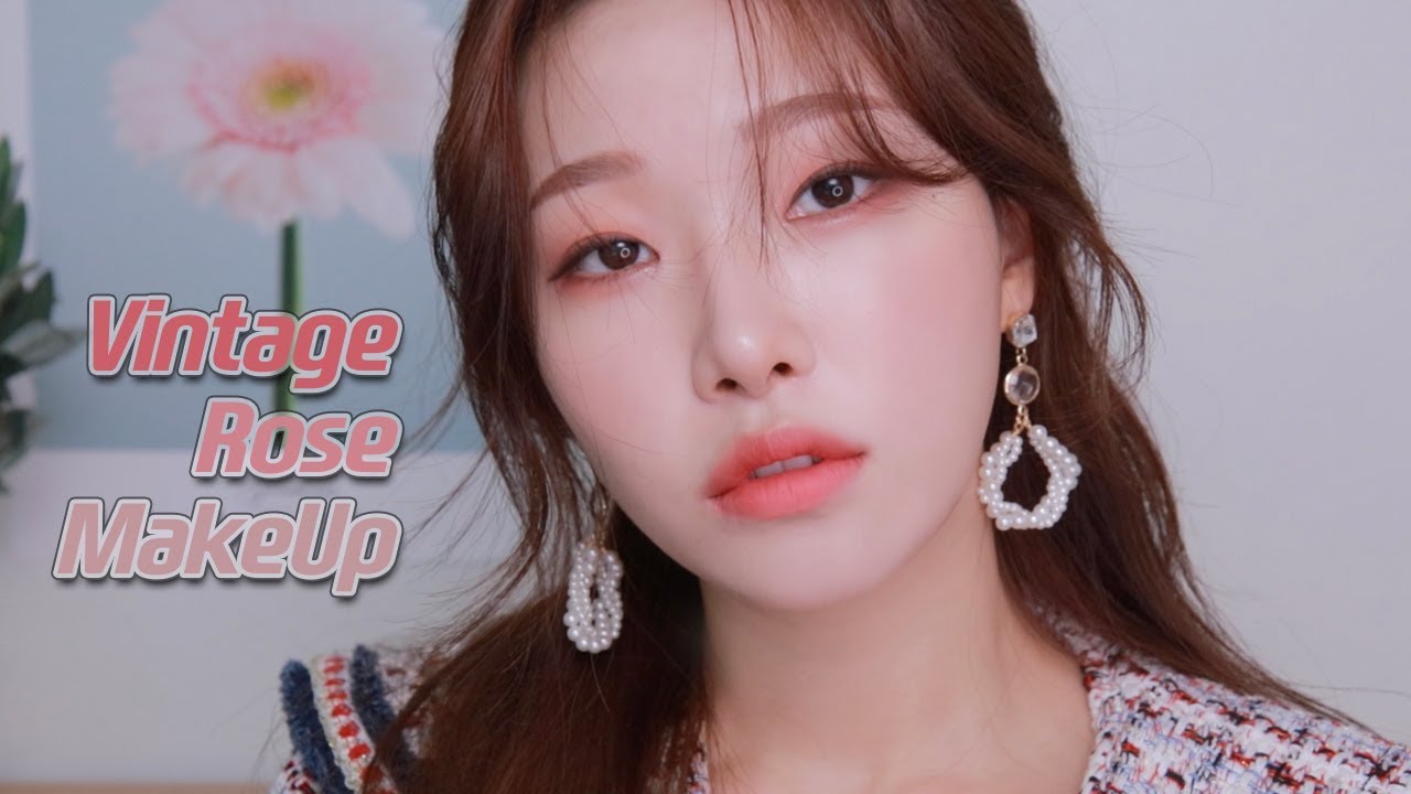 빈티지 로즈 속쌍메이크업🌹ㅣVintage Rose MakeUpㅣ아랑
