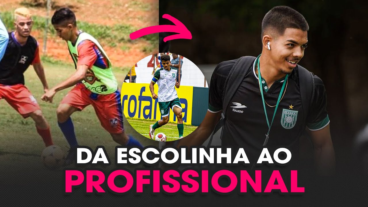 DA ESCOLINHA PARA O FUTEBOL PROFISSIONAL