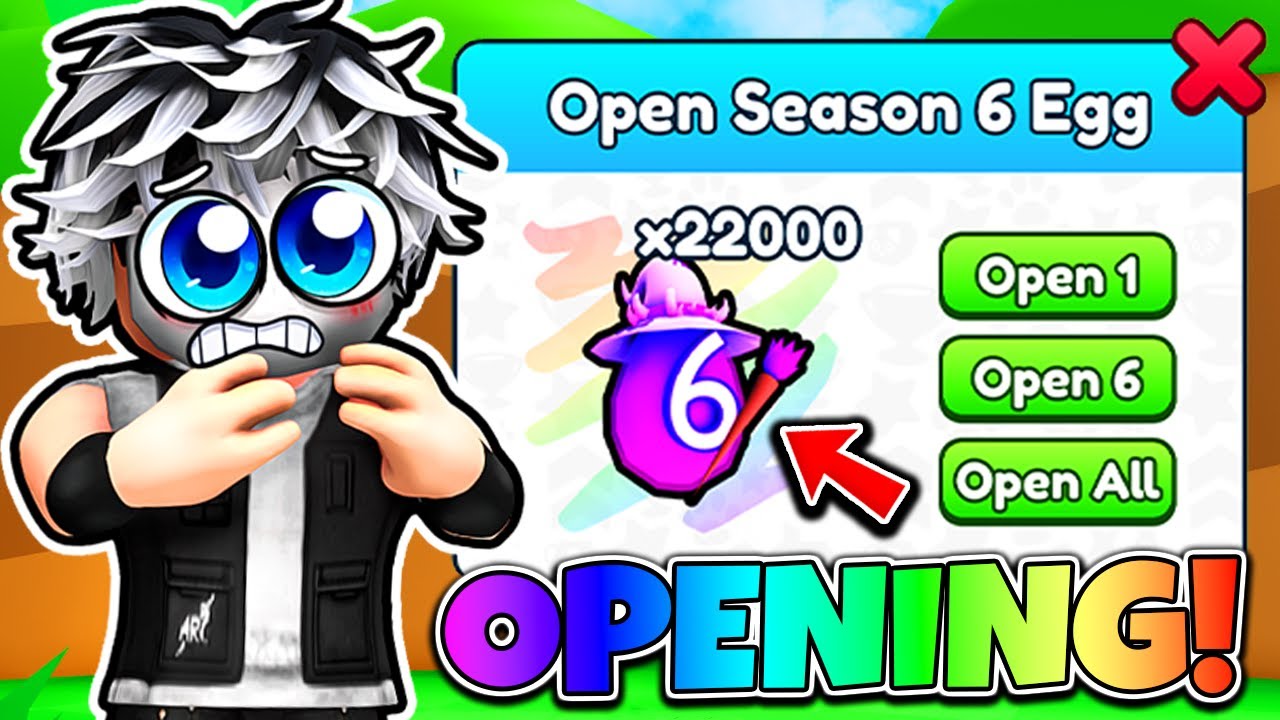 OTWORZYŁEM 22.000 SEZONOWYCH JAJEK ŻEBY ZDOBYĆ SUPREME W REBIRTH CHAMPIONS ULTIMATE! Roblox