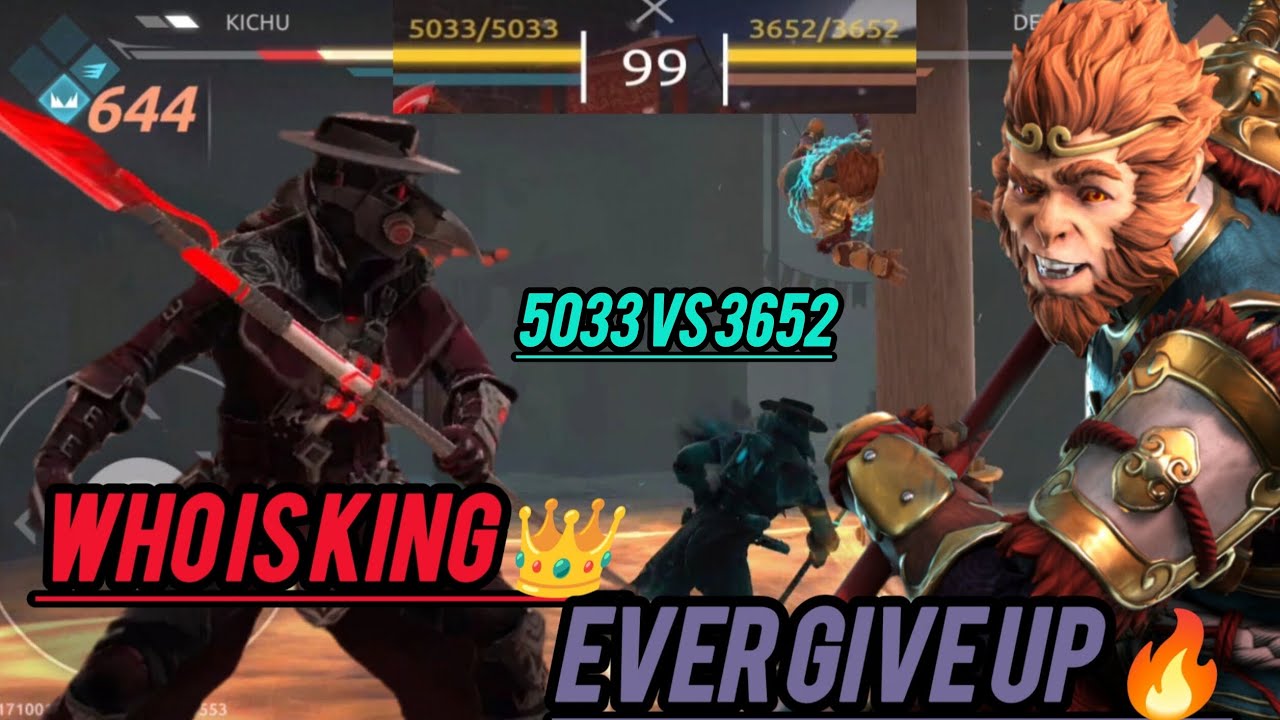 EverGiveUp_Life:5033 Vs 3652_🔥👑-ShadowFight4 
