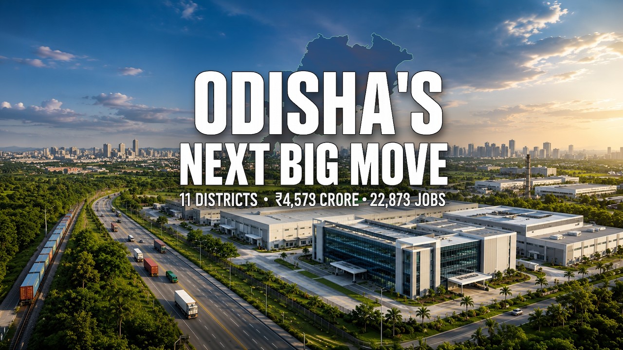 Why Global Companies Are Choosing Odisha Again | 23 New Projects Explained