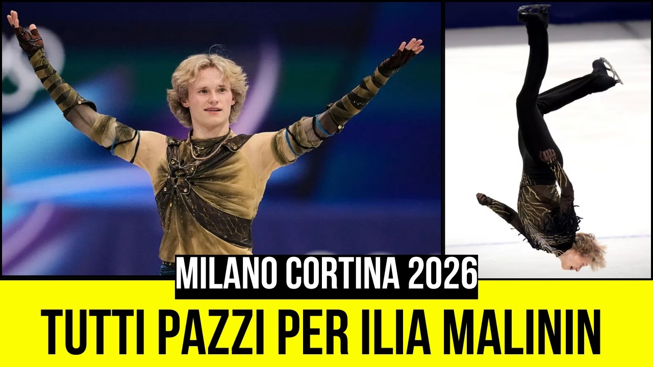 SHOCK SUL GHIACCIO! ILIA MALININ ESEGUE IL QUADRUPLO AXEL E FA IMPAZZIRE IL MONDO